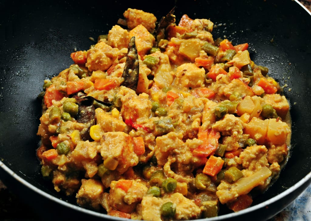 Vegetarian Curry (good for fighting inflammation)