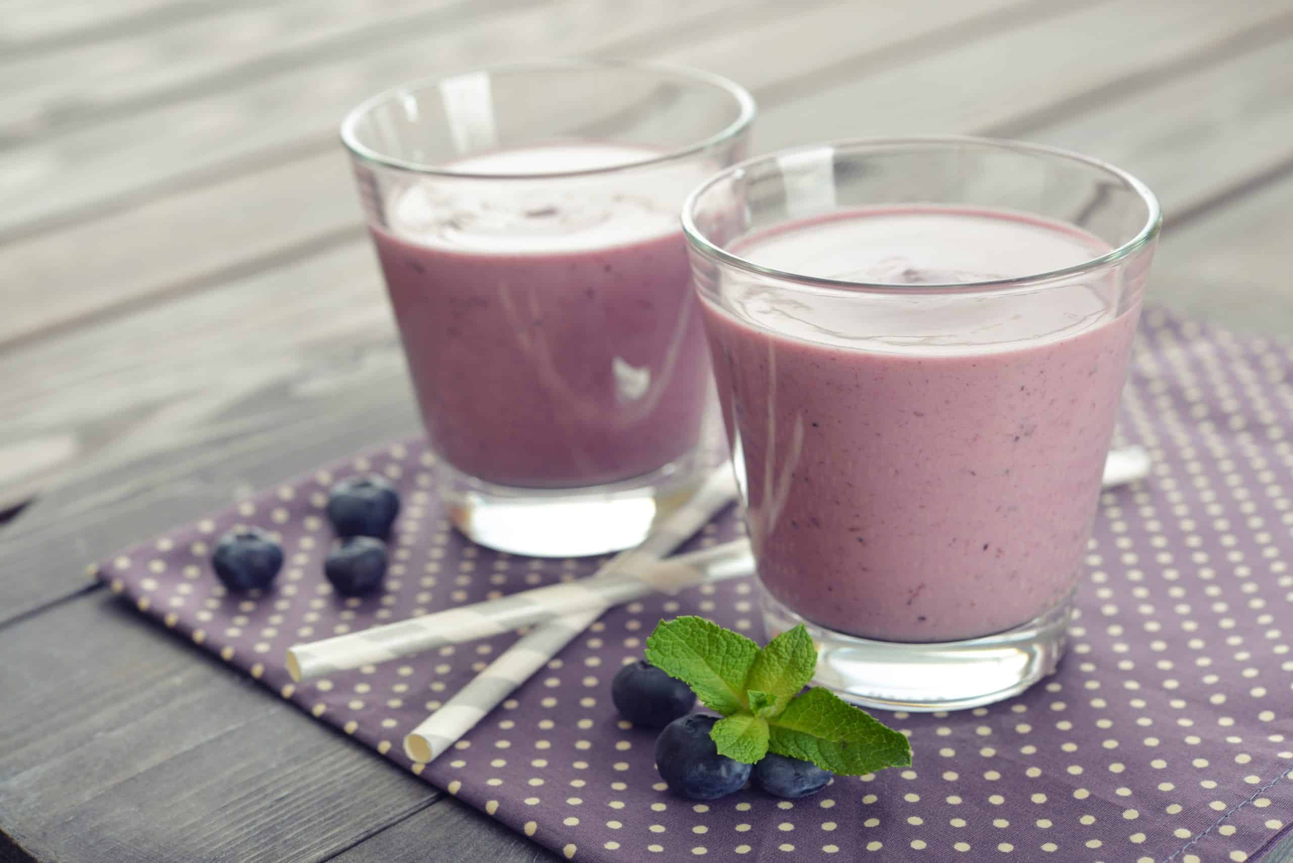 Blueberries and Cream Smoothie