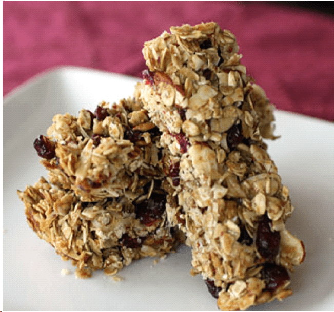 Coconut Berry Granola Bars